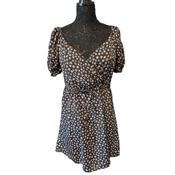 NWT French Connection Ditsy Floral Print Mini Dress Sz 6 - Picture 3 of 6